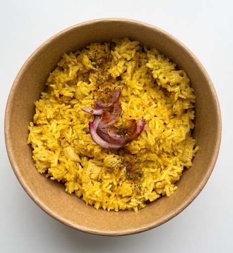 Riz poulet curry