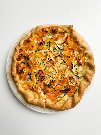 Quiche aux Légumes & sa Salade Fraîche