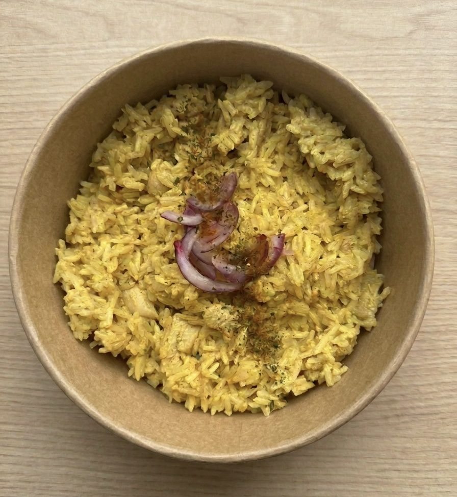 Riz poulet curry